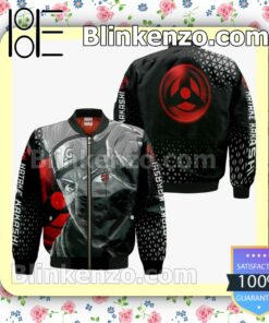 Hatake Kakashi Sharingan Eye Naruto Anime Personalized T-shirt, Hoodie, Long Sleeve, Bomber Jacket c