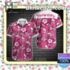 Hello Kitty Tropical Floral Pink Summer Shirts