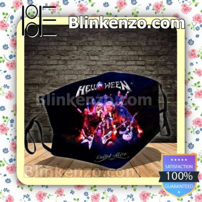 Helloween United Alive In Madrid Album Cover Reusable Masks