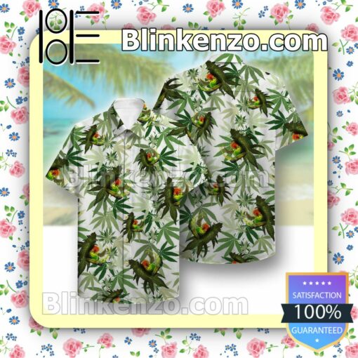 High On Buds Cockatoo Weed Summer Shirt