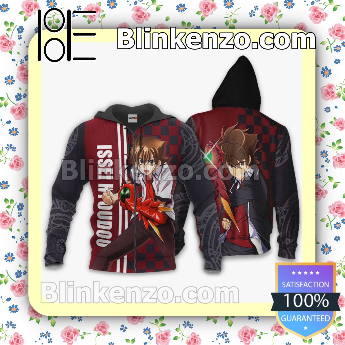 High School DXD Issei Hyoudou Anime Personalized T-shirt, Hoodie, Long Sleeve, Bomber Jacket