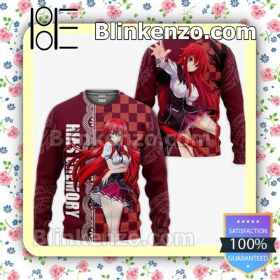 High School DXD Rias Gremory Anime Personalized T-shirt, Hoodie, Long Sleeve, Bomber Jacket a