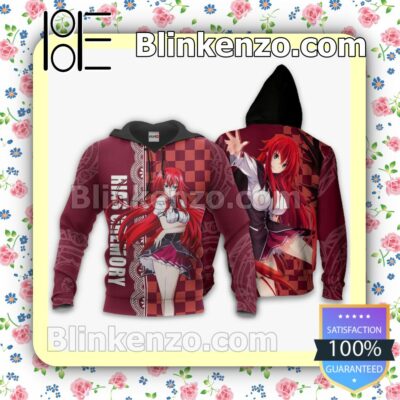High School DXD Rias Gremory Anime Personalized T-shirt, Hoodie, Long Sleeve, Bomber Jacket b