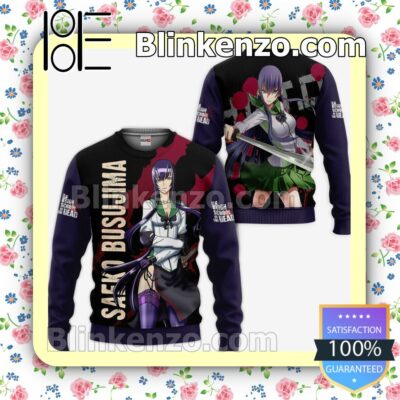 Highschool Of Dead Saeko Busujima Anime Personalized T-shirt, Hoodie, Long Sleeve, Bomber Jacket a