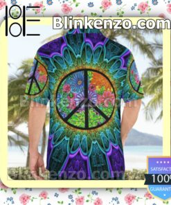 Hippie Peace And Love Flower Summer Shirts a