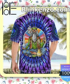 Hippie Stoner Smoking Weed Summer Shirts a