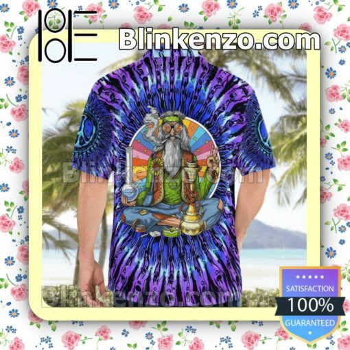Hippie Stoner Smoking Weed Summer Shirts a