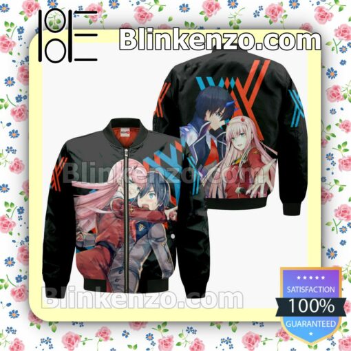Hiro and Zero Two Darling In The Franxx Anime Personalized T-shirt, Hoodie, Long Sleeve, Bomber Jacket c