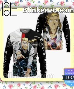 Hohenheim Van Fullmetal Alchemist Anime Personalized T-shirt, Hoodie, Long Sleeve, Bomber Jacket a