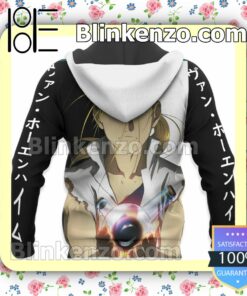 Hohenheim Van Fullmetal Alchemist Anime Personalized T-shirt, Hoodie, Long Sleeve, Bomber Jacket x