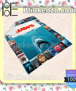 Horror Movie Jaws Customized Handmade Blankets b