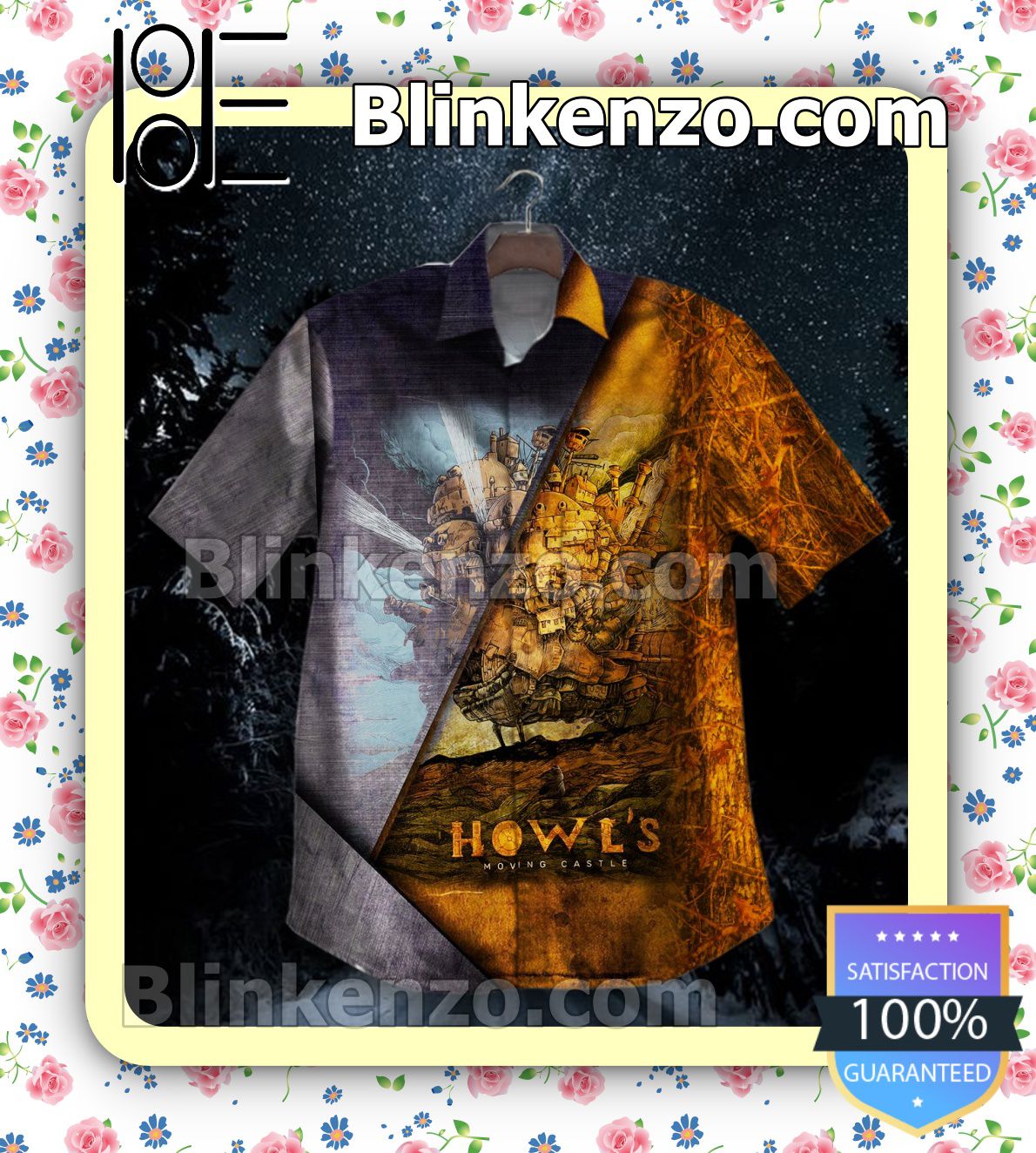 Fast Shipping Howl's Moving Castle Summer Shirts