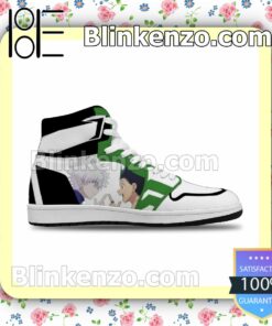 Hunter X Hunter Gon And Killua Air Jordan 1 Mid Shoes a