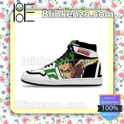 Hunter X Hunter Gon Custom Anime Air Jordan 1 Mid Shoes a