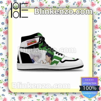 Hunter X Hunter Gon Custom Anime Air Jordan 1 Mid Shoes b