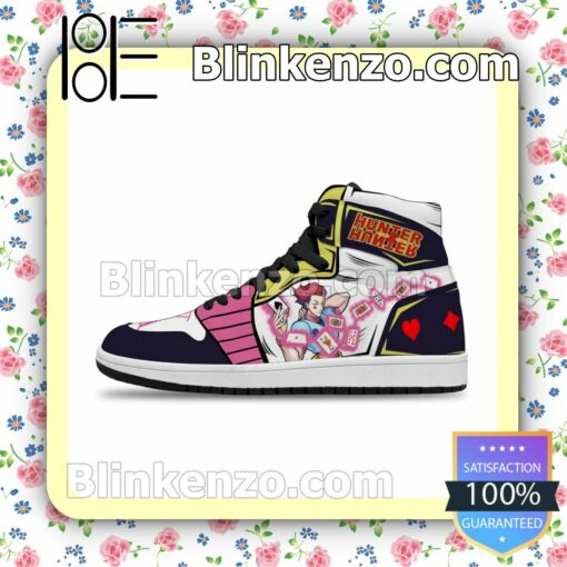 Hunter X Hunter Hisoka Magician HxH Anime Air Jordan 1 Mid Shoes