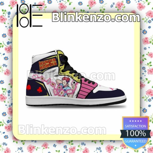 Hunter X Hunter Hisoka Magician HxH Anime Air Jordan 1 Mid Shoes a