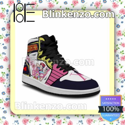 Hunter X Hunter Hisoka Magician HxH Anime Air Jordan 1 Mid Shoes b