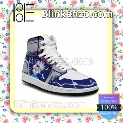 Hunter X Hunter Killua Air Jordan 1 Mid Shoes b