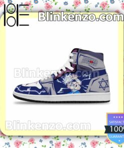 Hunter X Hunter Killua Godspeed HxH Anime Air Jordan 1 Mid Shoes