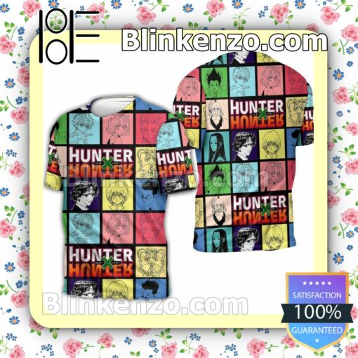 Hunter x Hunter Characters Anime Modern Style Personalized T-shirt, Hoodie, Long Sleeve, Bomber Jacket x