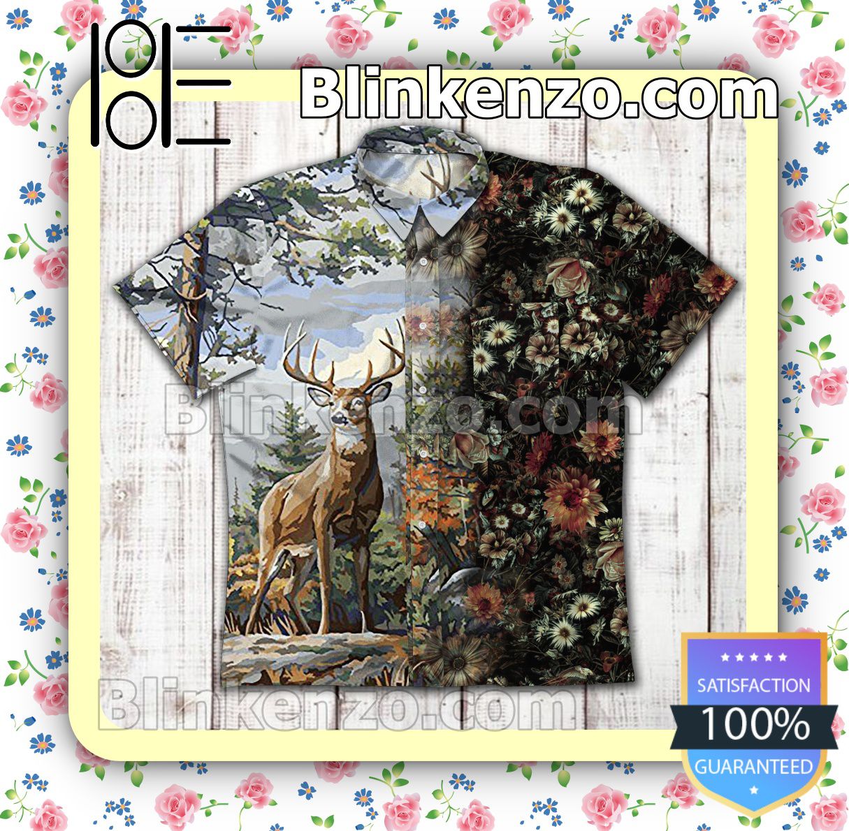 Hunting Deer In The Forest Summer Shirts