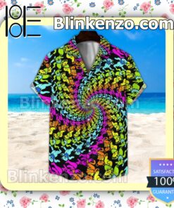 Hypnotic Grateful Dead Bears Summer Hawaiian Shirt