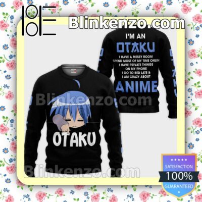 I'm An Otaku Funny Anime Gift Idea Personalized T-shirt, Hoodie, Long Sleeve, Bomber Jacket a