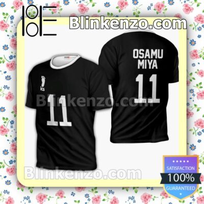 Inarizaki Osamu Miya Uniform Number 11 Haikyuu Anime Personalized T-shirt, Hoodie, Long Sleeve, Bomber Jacket b
