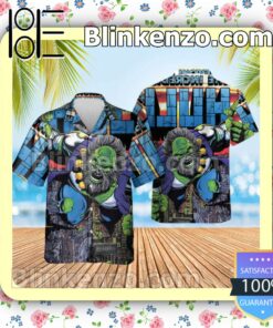 Incredible Hulk Future Imperfect Summer Hawaiian Shirt, Mens Shorts