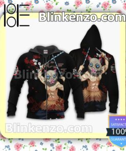 Inosuke Hashibira Demon Slayer Anime Japan Style Personalized T-shirt, Hoodie, Long Sleeve, Bomber Jacket