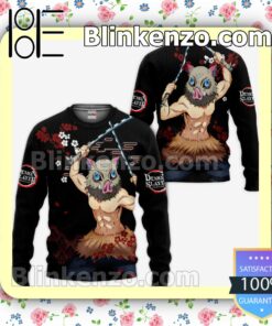 Inosuke Hashibira Demon Slayer Anime Japan Style Personalized T-shirt, Hoodie, Long Sleeve, Bomber Jacket a
