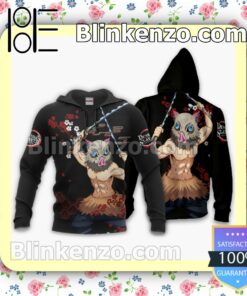 Inosuke Hashibira Demon Slayer Anime Japan Style Personalized T-shirt, Hoodie, Long Sleeve, Bomber Jacket b