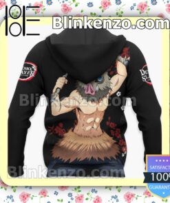 Inosuke Hashibira Demon Slayer Anime Japan Style Personalized T-shirt, Hoodie, Long Sleeve, Bomber Jacket x