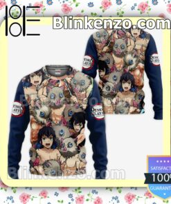 Inosuke Hashibira Demon Slayer Anime Personalized T-shirt, Hoodie, Long Sleeve, Bomber Jacket a