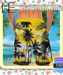 Iowa Hawkeyes Tropical Mens Shirt, Swim Trunk a