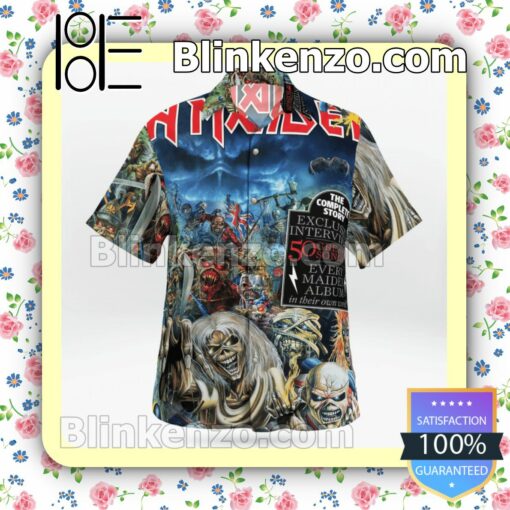 Iron Maiden The Complete Story Summer Shirts b