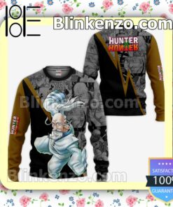 Isaac Netero Hunter x Hunter Anime Manga Personalized T-shirt, Hoodie, Long Sleeve, Bomber Jacket a