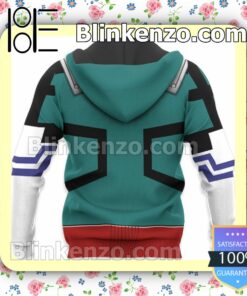 Izuku Midoriya Uniform Costume Hero My Hero Academia Anime Personalized T-shirt, Hoodie, Long Sleeve, Bomber Jacket b