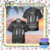 Jack Daniel's Gray Summer Hawaiian Shirt, Mens Shorts