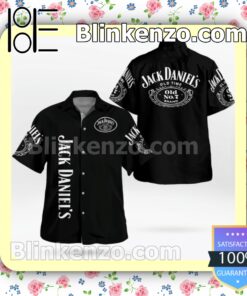 Jack Daniel's Tennessee Whiskey Summer Hawaiian Shirt a