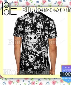 Jack Skellington Face Paint Summer Shirts b