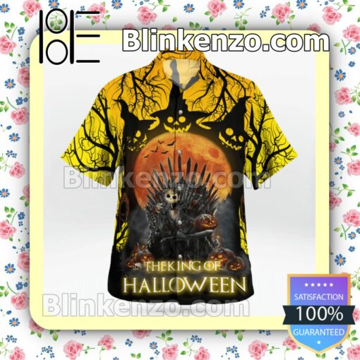 Jack Skellington The King Of Halloween Summer Shirts a
