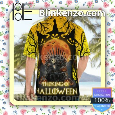 Jack Skellington The King Of Halloween Summer Shirts c