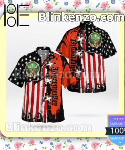 Jagermeister American Flag Color Summer Hawaiian Shirt