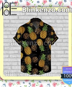 Jagermeister Pineapple Black Summer Hawaiian Shirt