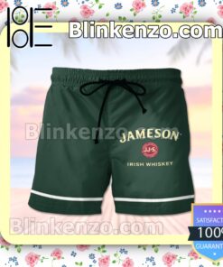 Jameson Dark Green Summer Hawaiian Shirt b