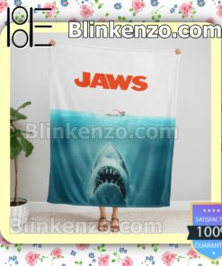 Jaws Horror Movie Customized Handmade Blankets
