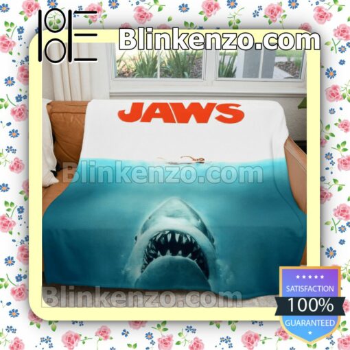 Jaws Horror Movie Customized Handmade Blankets b