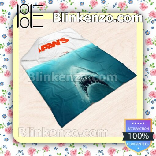 Jaws Horror Movie Customized Handmade Blankets c